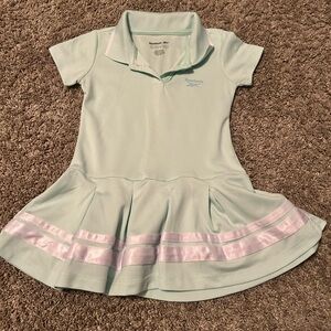 Reebok Light Green Kids Polo Dress